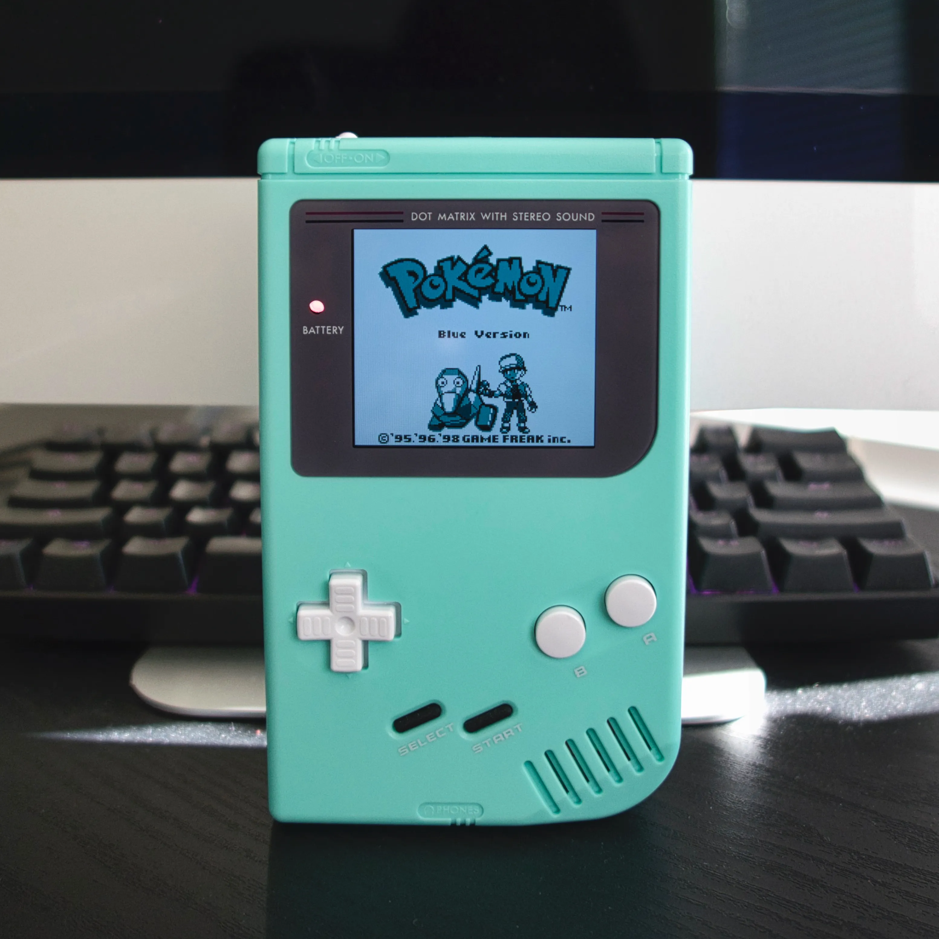 Pink Retro Modding DMG shell